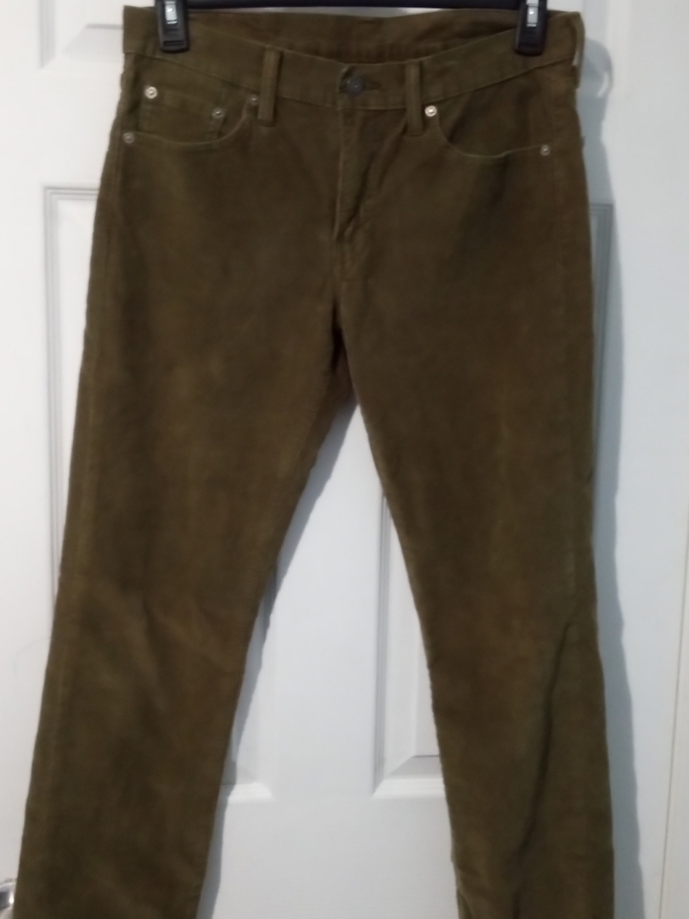 Levi's Olive Green Corduroy Pants